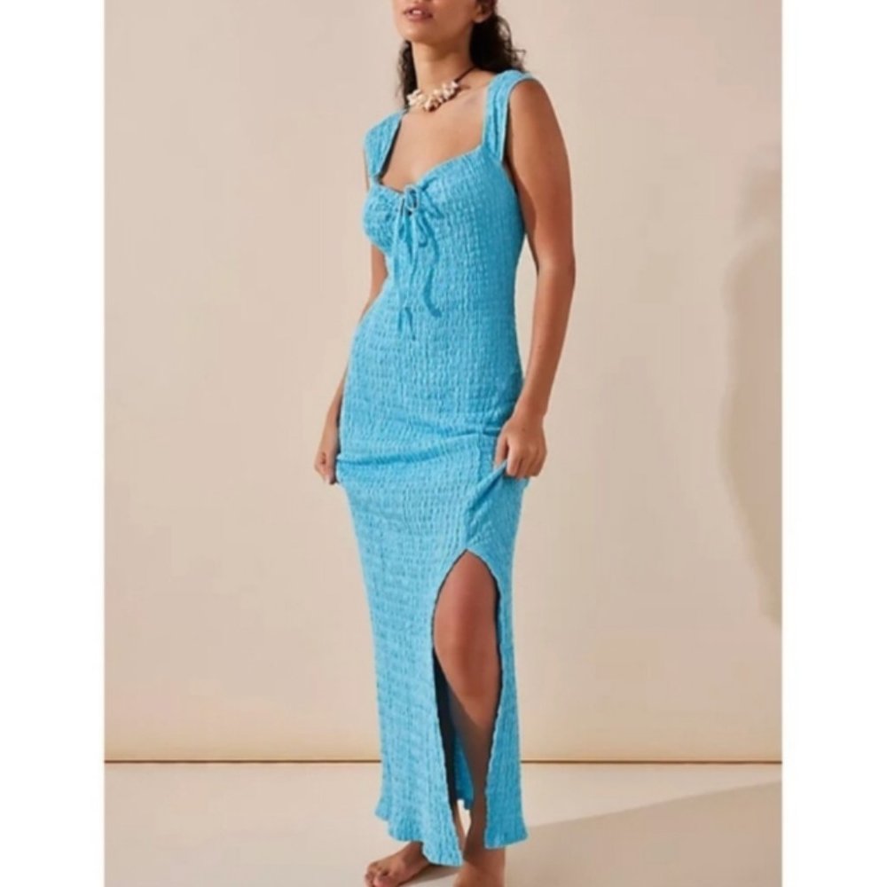 NWOT Free People Eleni Bodycon Midi Dress